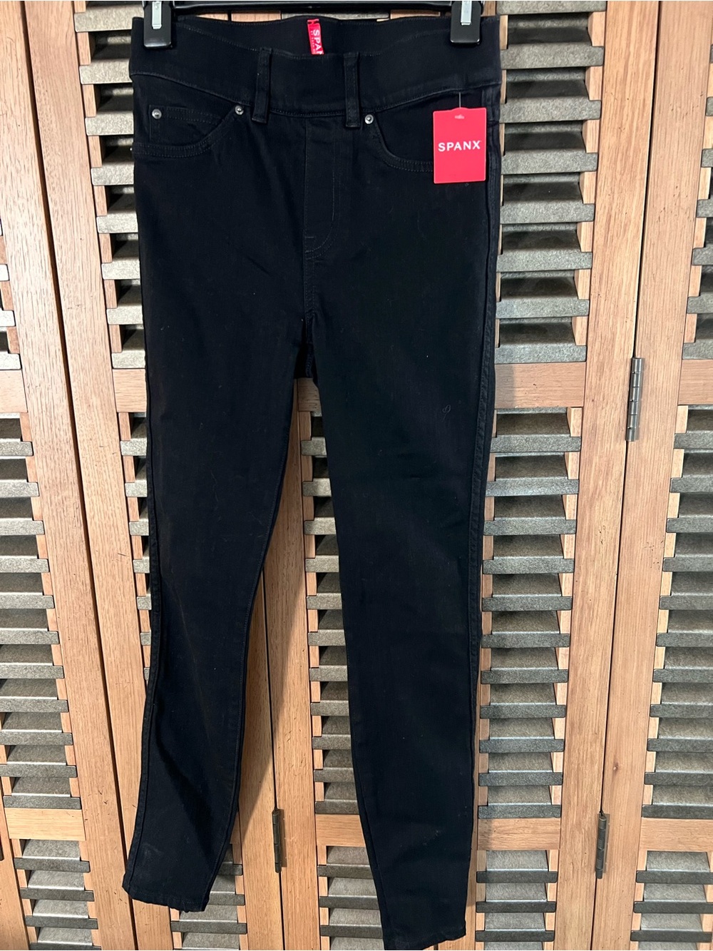 SPANX Black Ankle Skinny Jeans